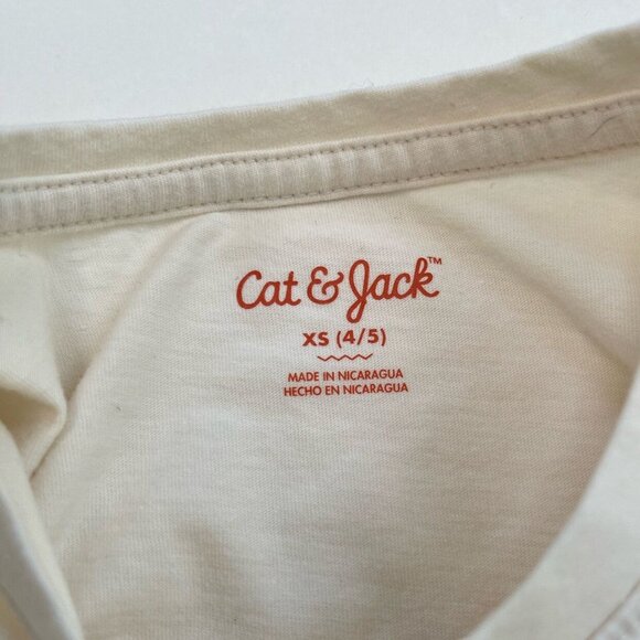 Cat & Jack Autumn Tee 4/5 XS - Picture 5 of 5